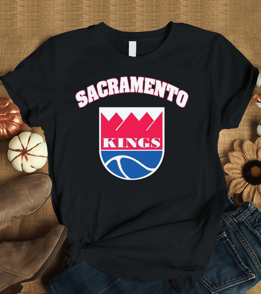 Sacramento Kings Retro Basketball Team T-Shirt