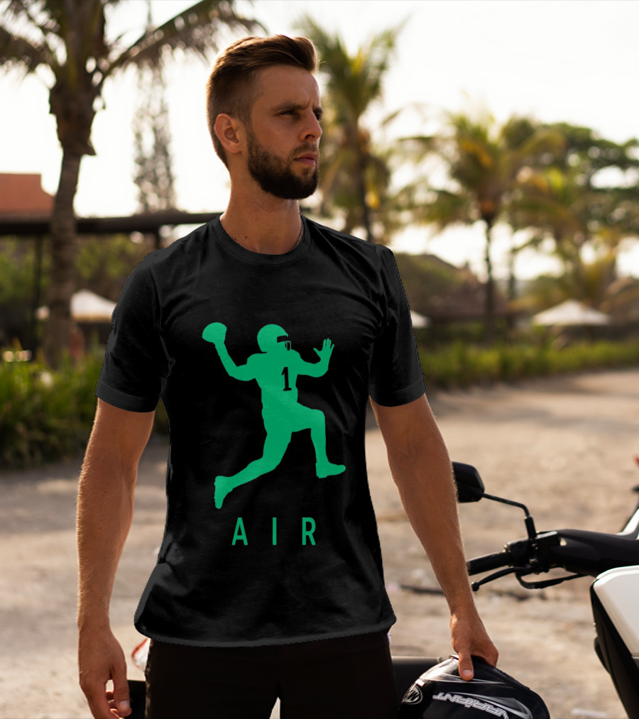 Jalen Hurts Philadelphia Eagles QB1 Air Jumpman T-Shirt
