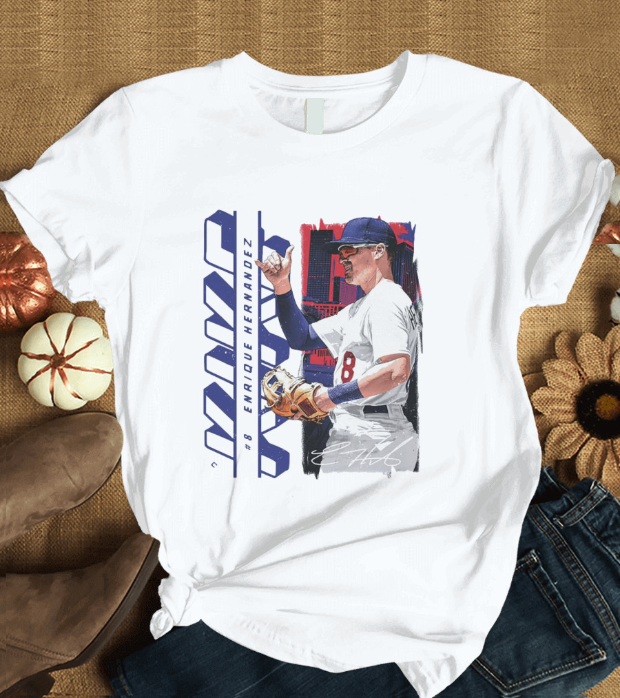 Enrique Hernandez Los Angeles Dodgers MVP T-Shirt