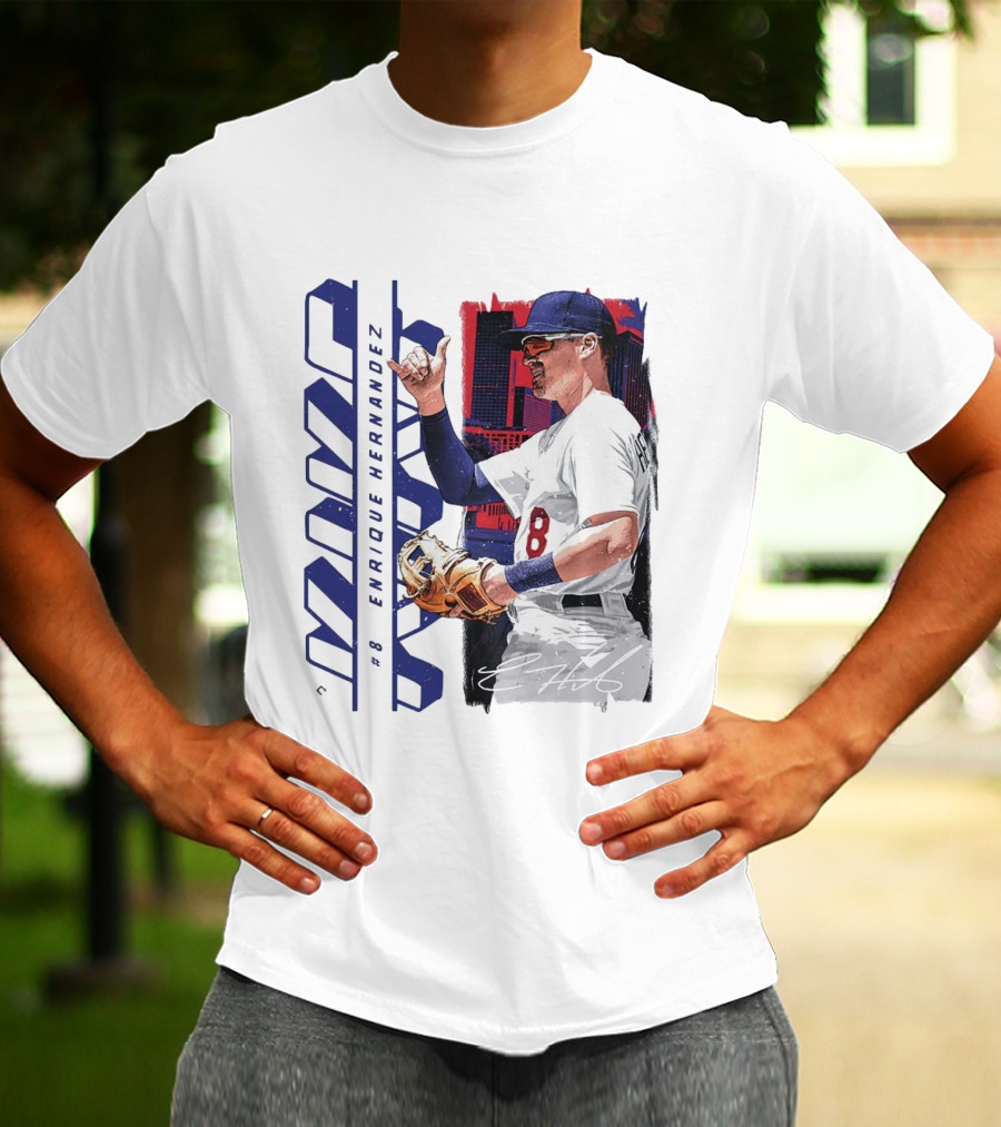 Enrique Hernandez Los Angeles Dodgers MVP T-Shirt