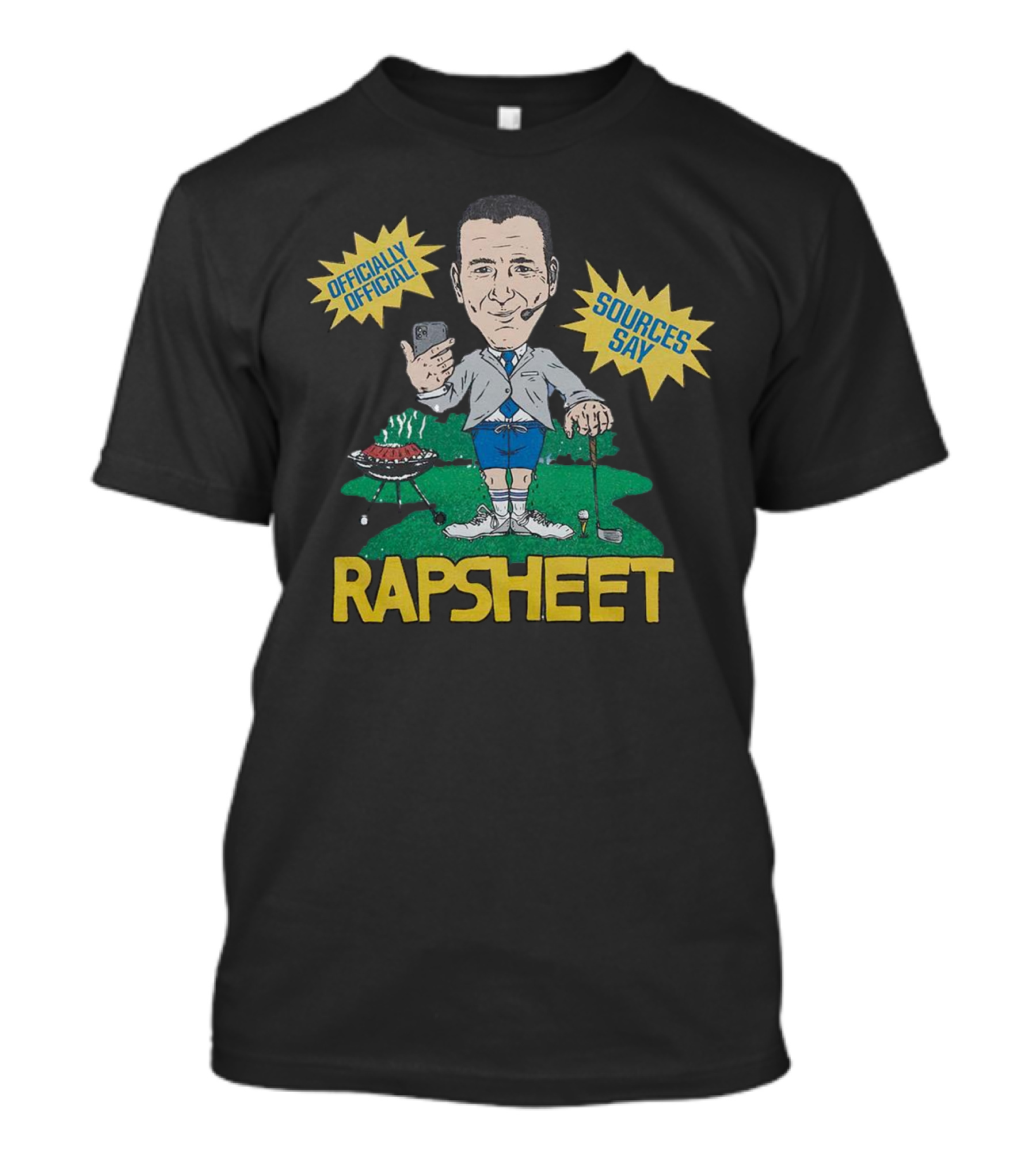 Sources Say Officially Official RapSheet T-Shirt
