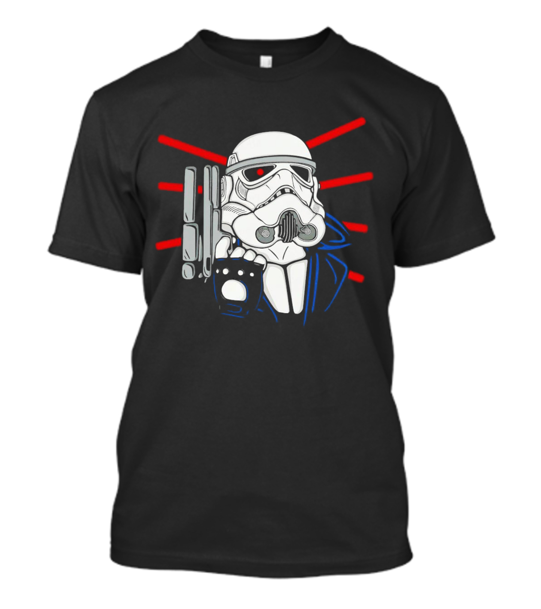 Star Wars Stormtrooper Meets The Terminator Mashup The Storminator T-Shirt