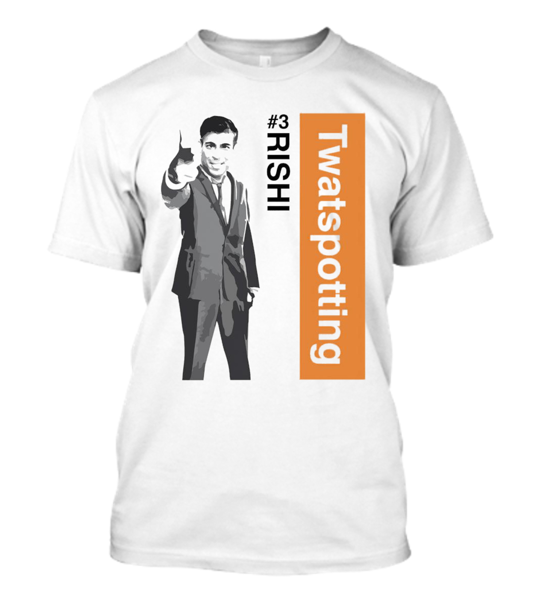 Twatspotting #3 Rishi Thumbs Up Gesture T-Shirt