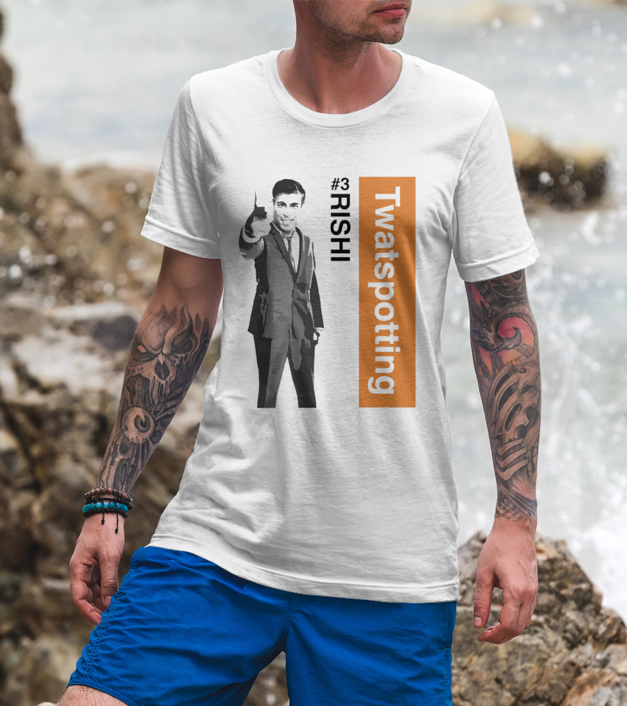 Twatspotting #3 Rishi Thumbs Up Gesture T-Shirt