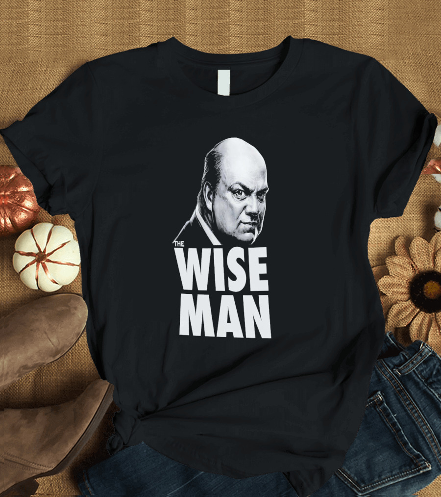 Paul Heyman The Wise Man Portrait WWE Acknowledgment T-Shirt