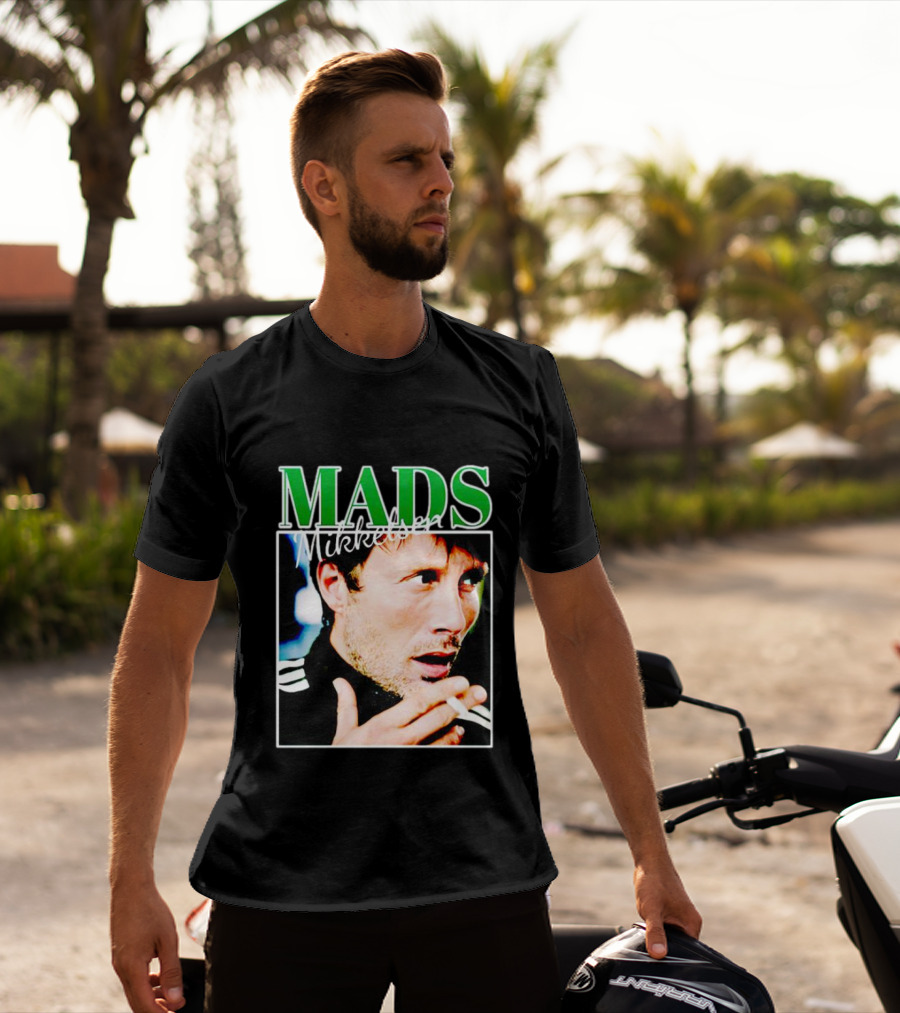 Mads Mikkelsen 90’s Vintage Style Hannibal Concept T-Shirt