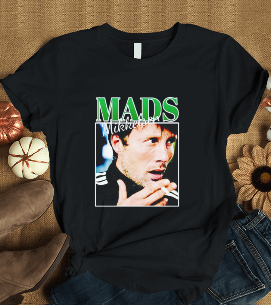Mads Mikkelsen 90’s Vintage Style Hannibal Concept T-Shirt