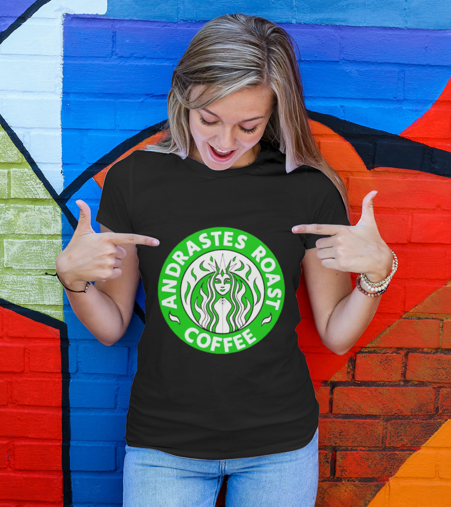 Andrastes Roast Coffee Inquisition Green T-Shirt