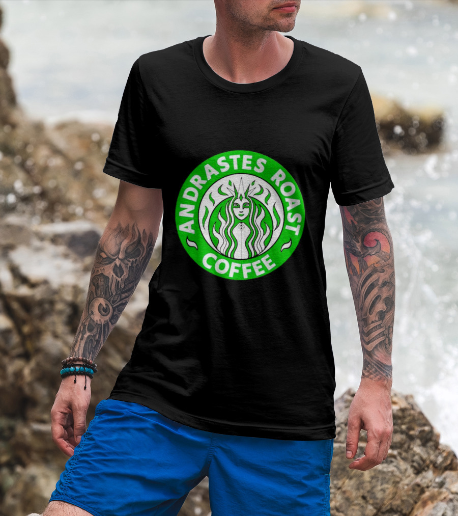 Andrastes Roast Coffee Inquisition Green T-Shirt