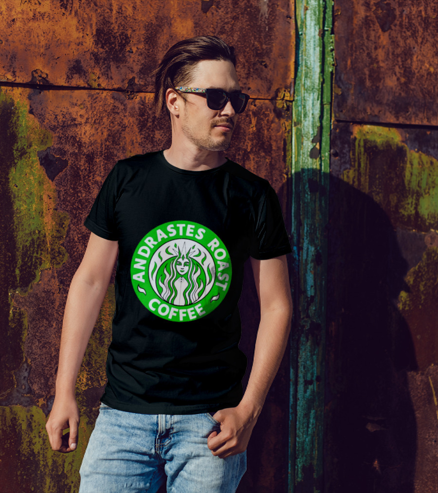 Andrastes Roast Coffee Inquisition Green T-Shirt