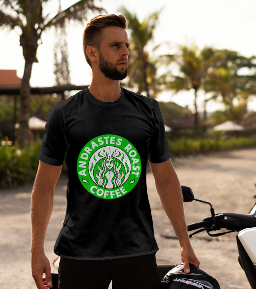 Andrastes Roast Coffee Inquisition Green T-Shirt