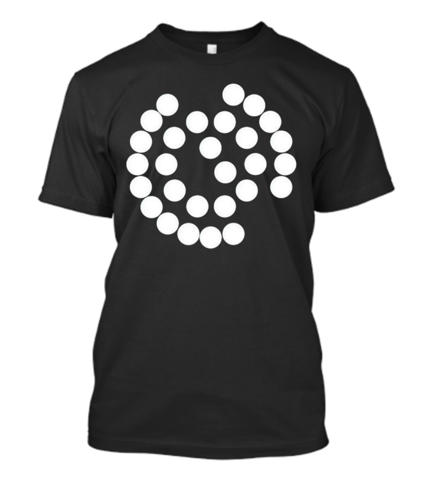EV Fan Electric Vehicles Dotted Circle T-Shirt