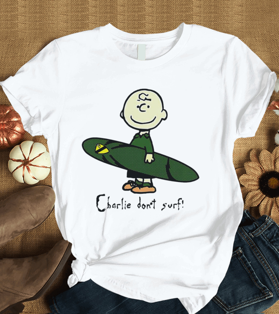Charlie Brown Don't Surf Vintage T-Shirt