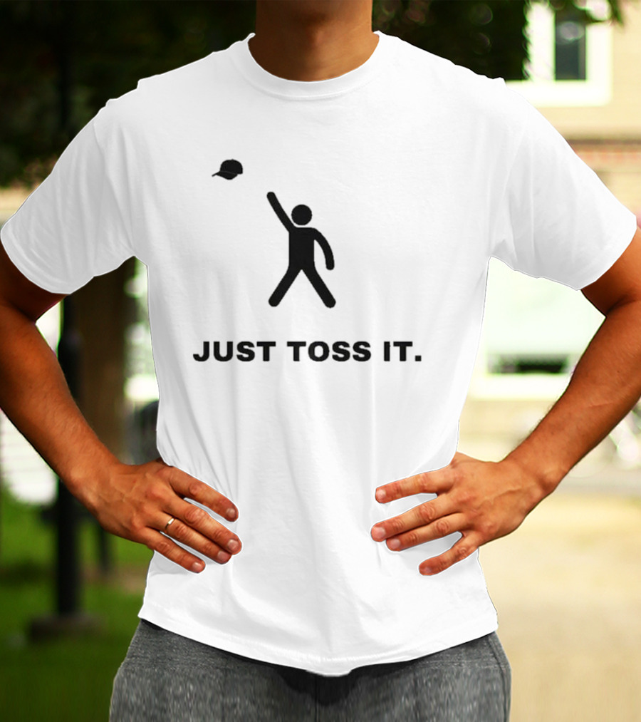 Montgomery Alabama Brawl Just Toss It Iconic Silhouette And Cap In Motion T-Shirt