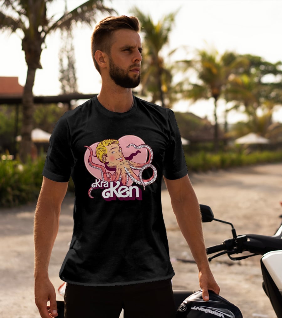 Ken KraKen Barbie Octopus T-Shirt