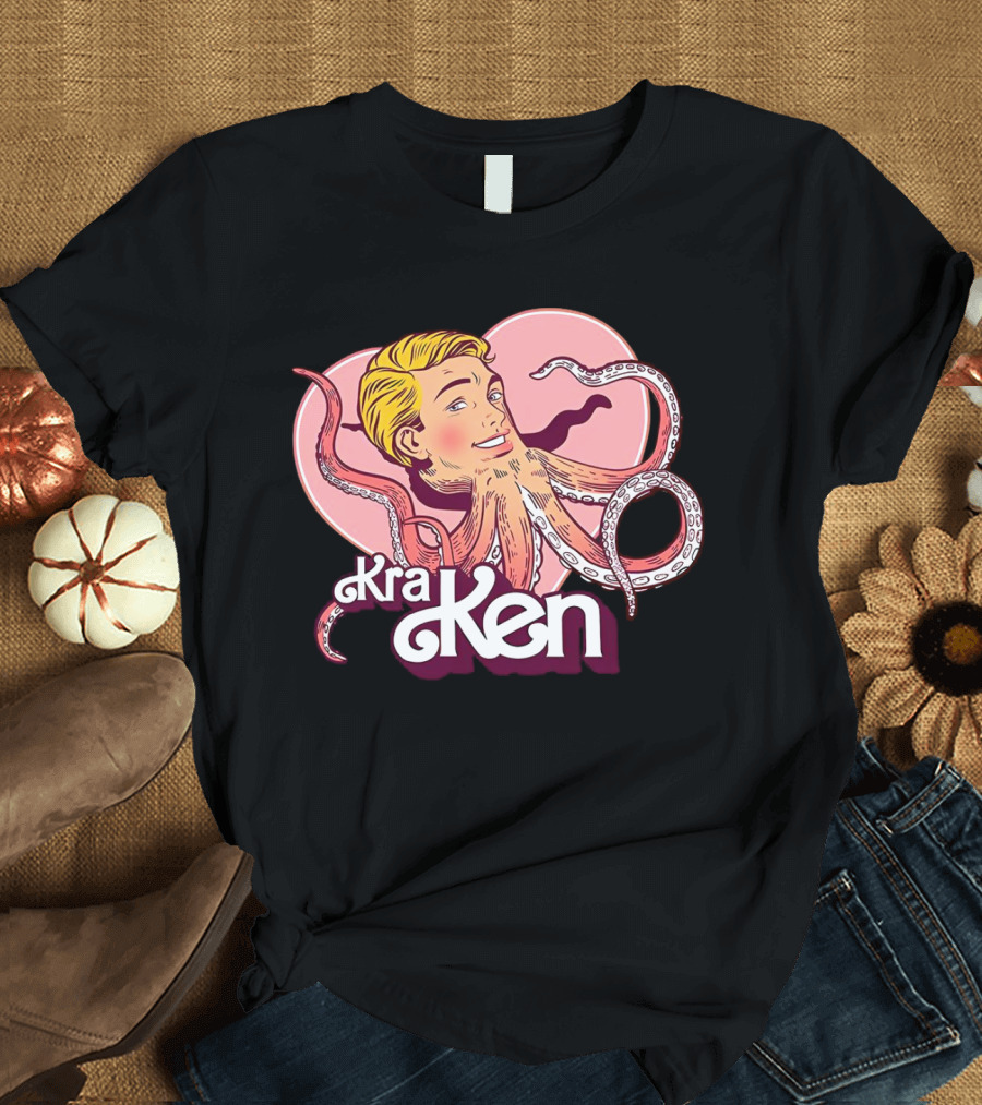 Ken KraKen Barbie Octopus T-Shirt