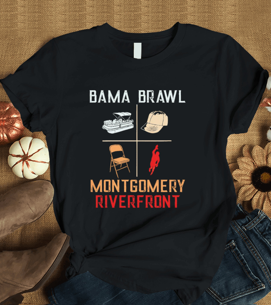 Bama Brawl Montgomery Riverfront Chair Hat Boat Jumper T-Shirt