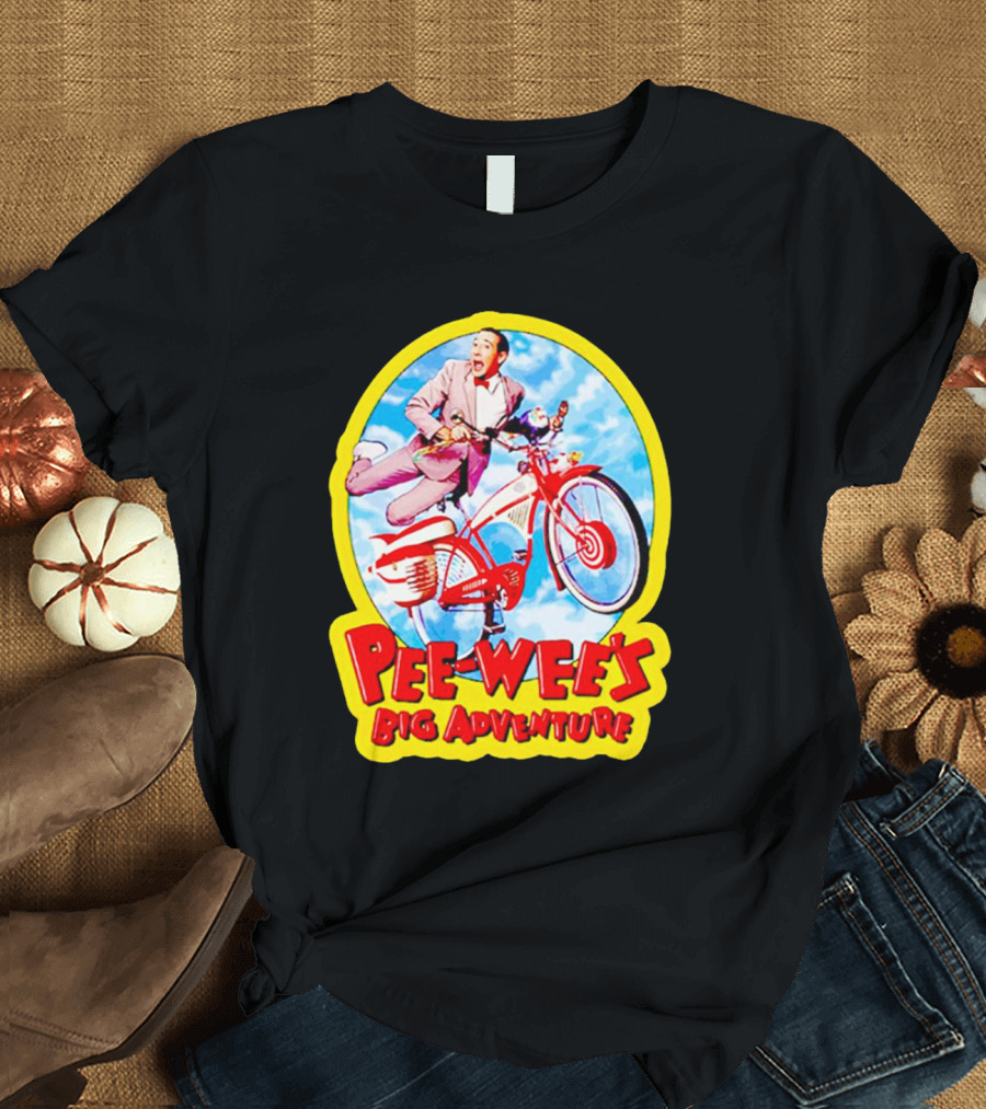 Pee Wee's Big Adventure Comedy Large Marge Bike Scene T-Shirt