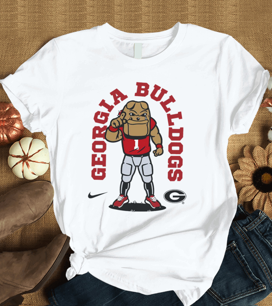 Georgia Bulldogs Mascot Athletic Bulldog T-Shirt