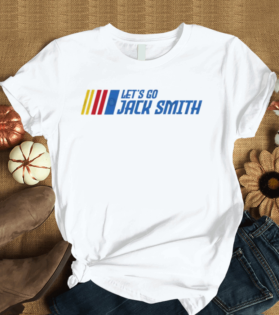 LET'S GO JACK SMITH NASCAR Stripes T-Shirt