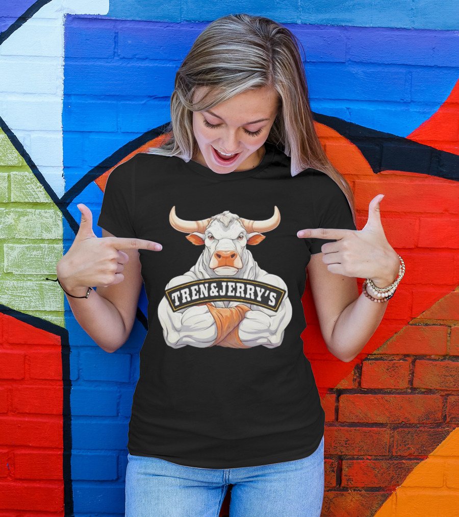 TREN And JERRY'S Bull T-Shirt
