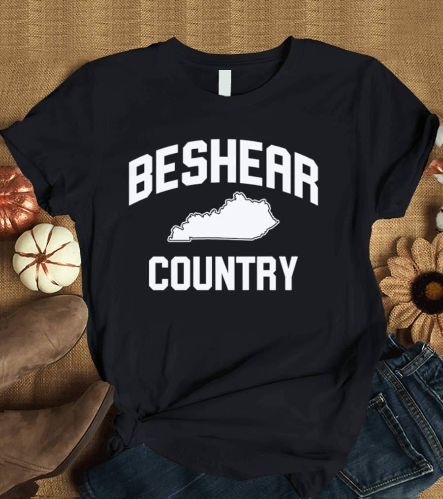Beshear Country Kentucky State Outline T-Shirt