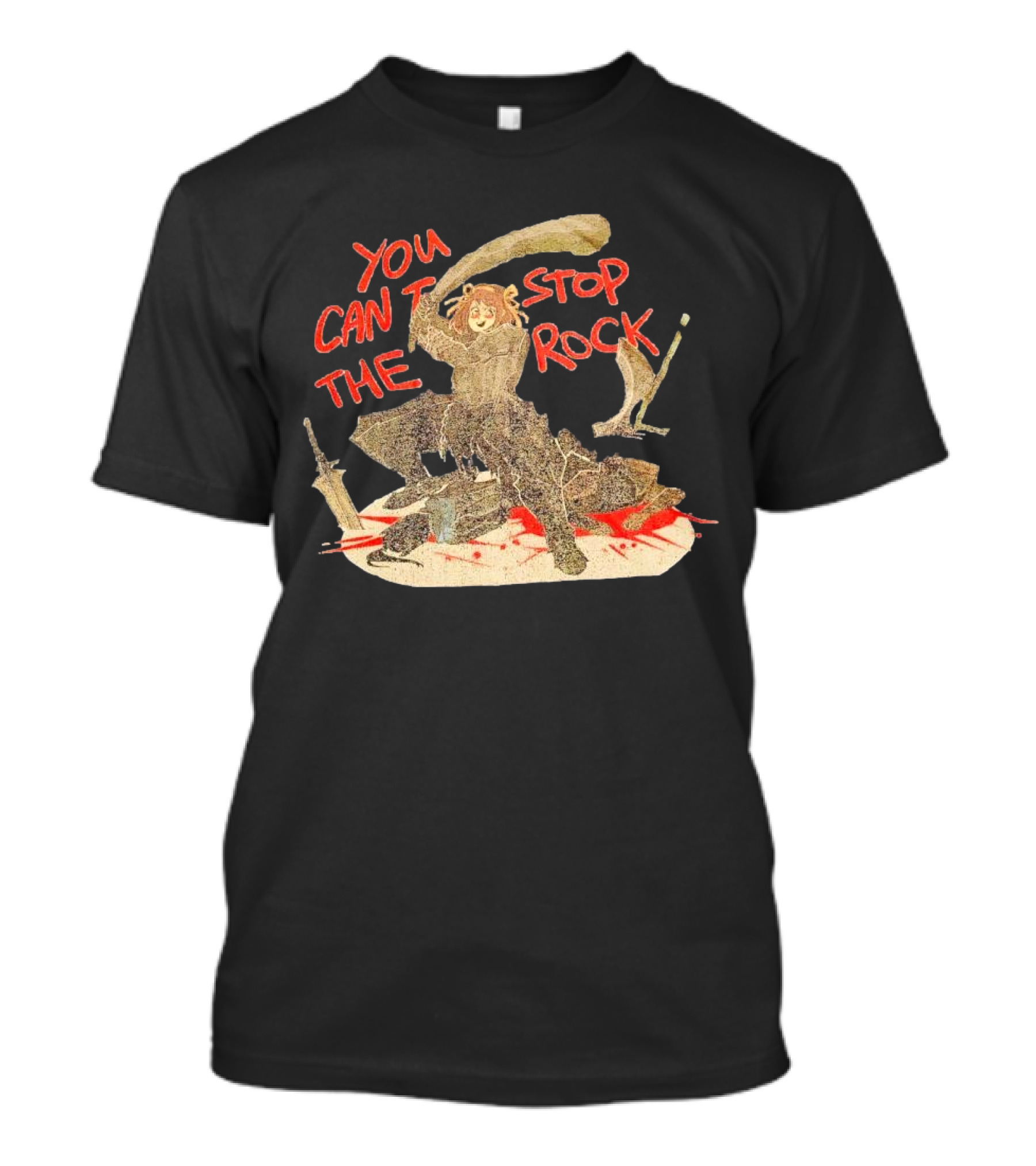 You Can’t Stop The Rock Hunter With Sword And Weapons T-Shirt