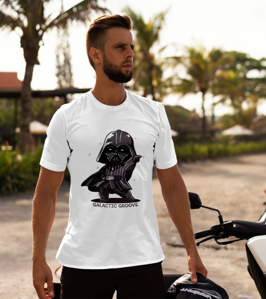 Galactic Groove Dancing Vader Disco Star Wars T-Shirt