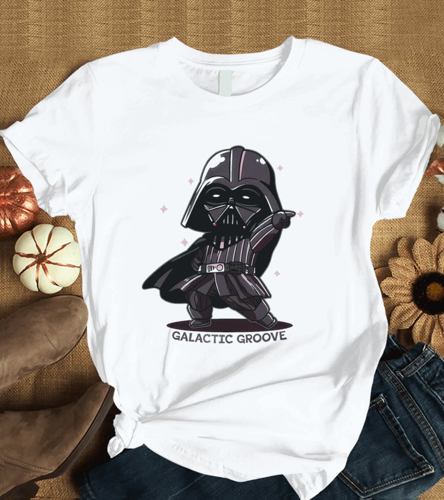 Galactic Groove Dancing Vader Disco Star Wars T-Shirt