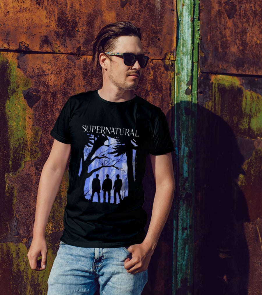 Supernatural Forest Silhouettes Trio T-Shirt