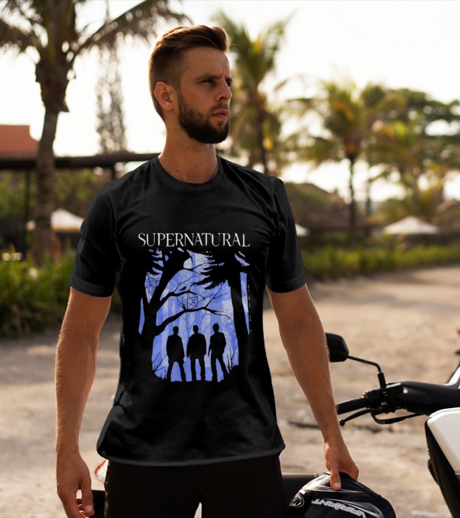 Supernatural Forest Silhouettes Trio T-Shirt