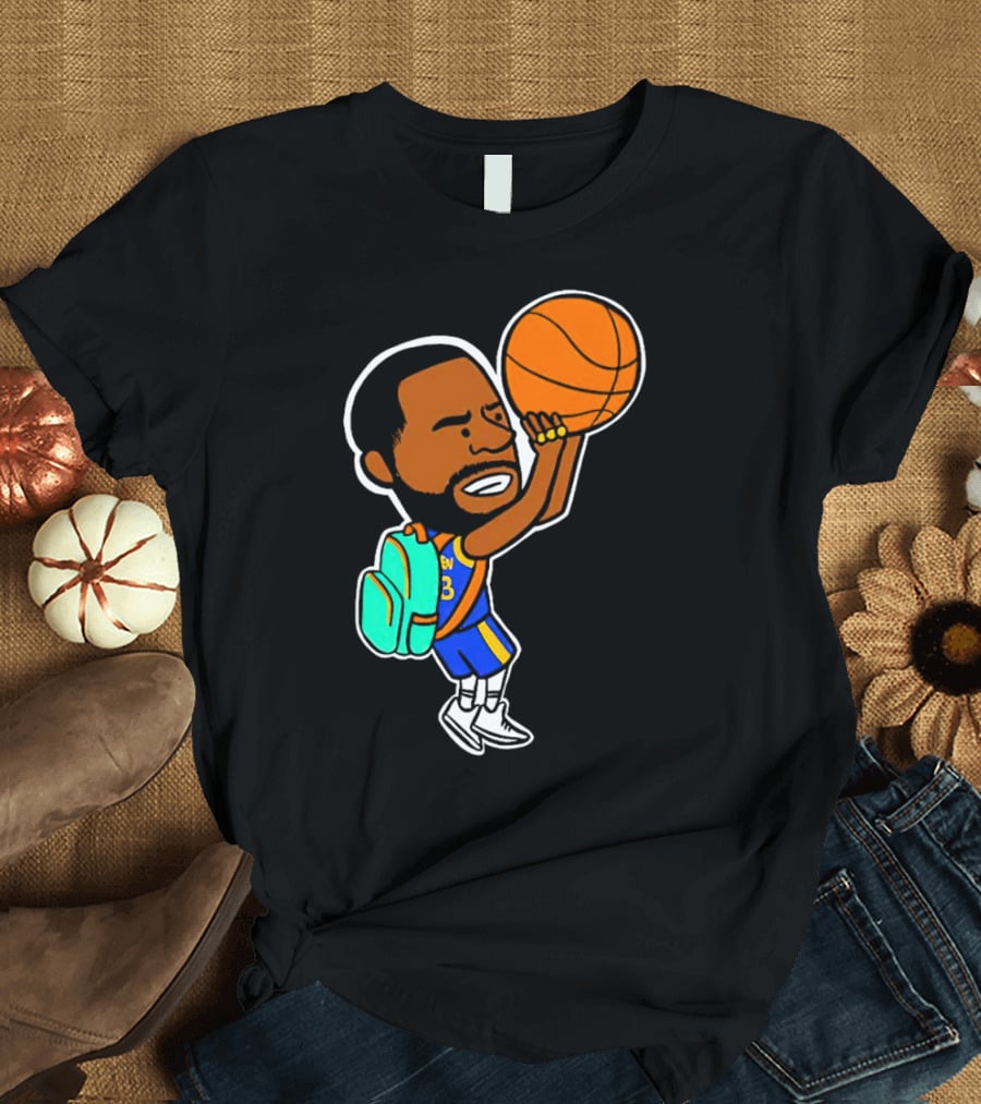 Dray Backpack Basketball Player Cartoon T-Shirt