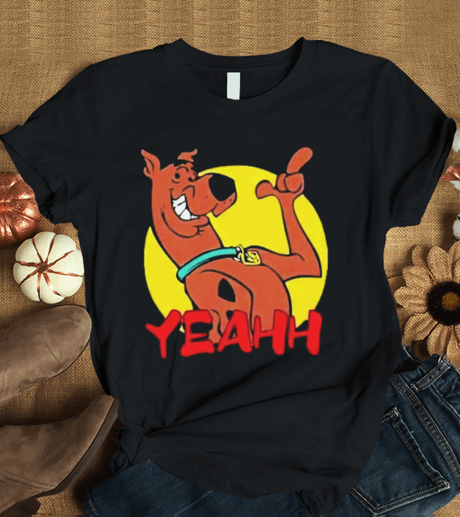 Scooby Cartoon Yeahh Classic Pose T-Shirt