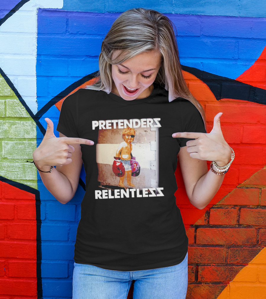 Pretenders Relentless Child Boxer Graffiti Urban T-Shirt