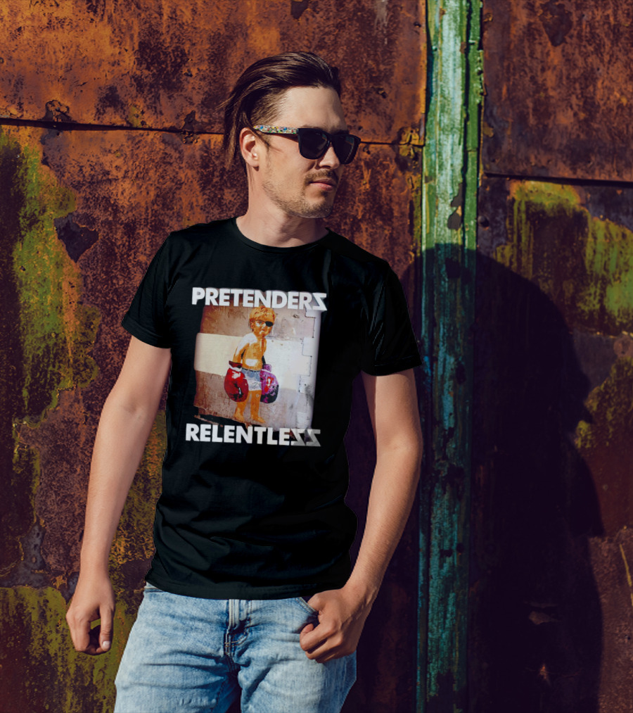 Pretenders Relentless Child Boxer Graffiti Urban T-Shirt