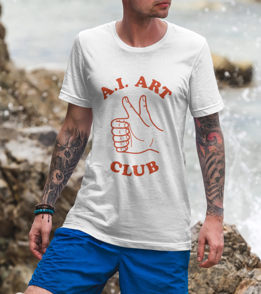 A.I. Art Club Thumbs Up T-Shirt