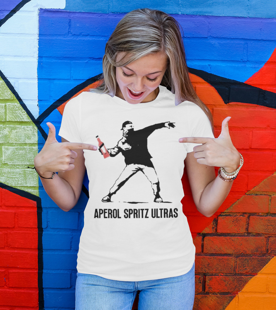 Aperol Spritz Ultras Streetwear Graffiti T-Shirt