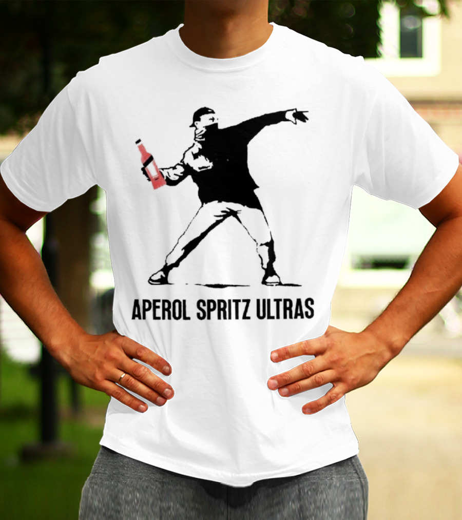 Aperol Spritz Ultras Streetwear Graffiti T-Shirt