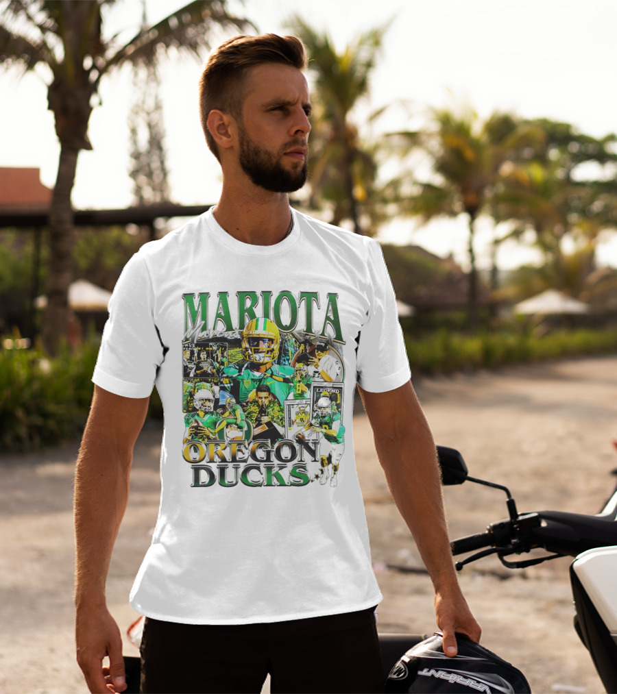 Mariota Oregon Ducks Football Legend T-Shirt