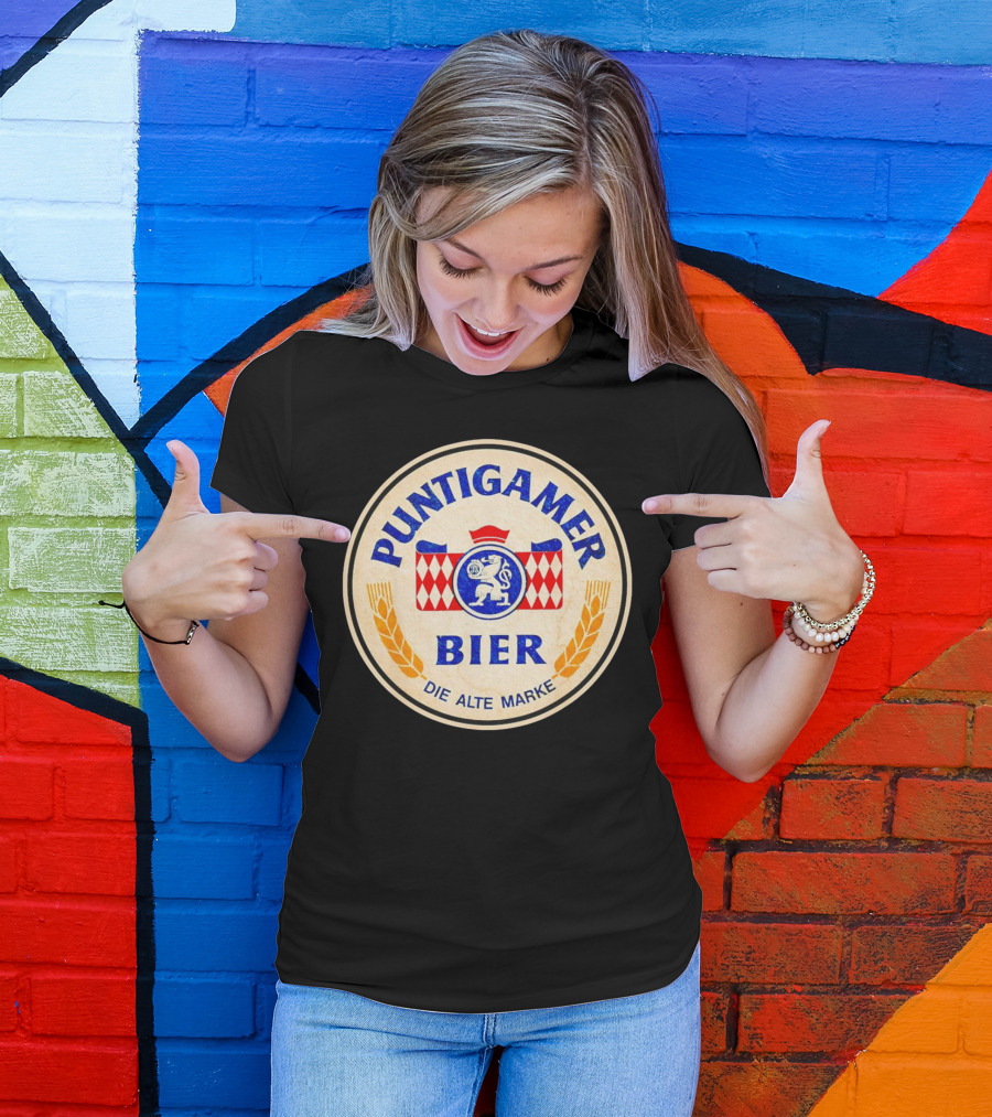 Puntigamer Bier Die Alte Marke Classic Badge T-Shirt