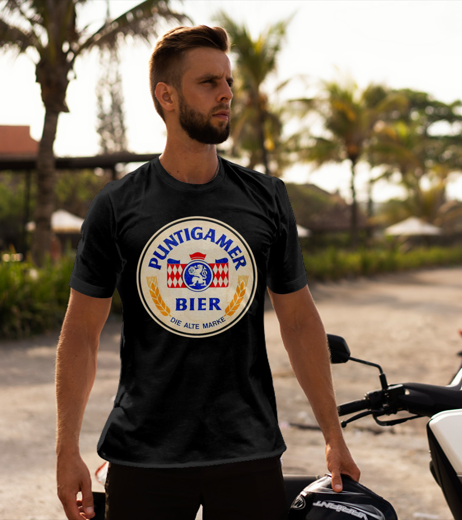 Puntigamer Bier Die Alte Marke Classic Badge T-Shirt