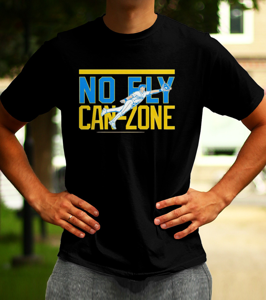 Dominic Canzone No Fly Can Zone Seattle Mariners Baseball Player T-Shirt