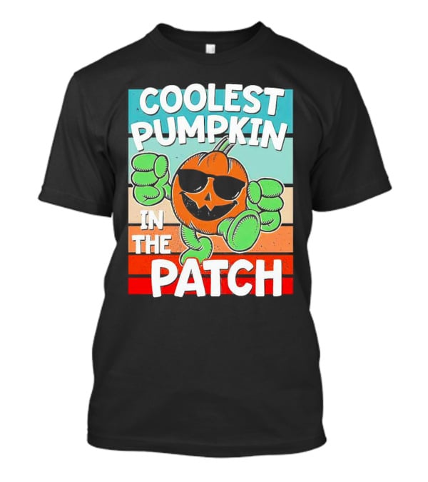 Coolest Pumpkin In The Patch Halloween T-Shirt