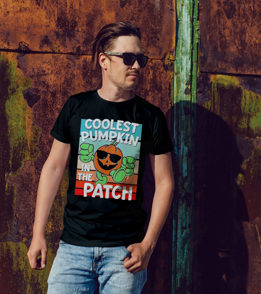 Coolest Pumpkin In The Patch Halloween T-Shirt