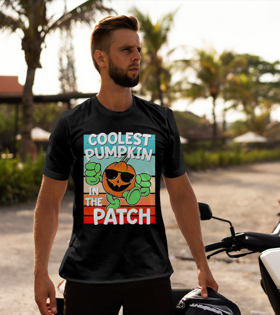 Coolest Pumpkin In The Patch Halloween T-Shirt