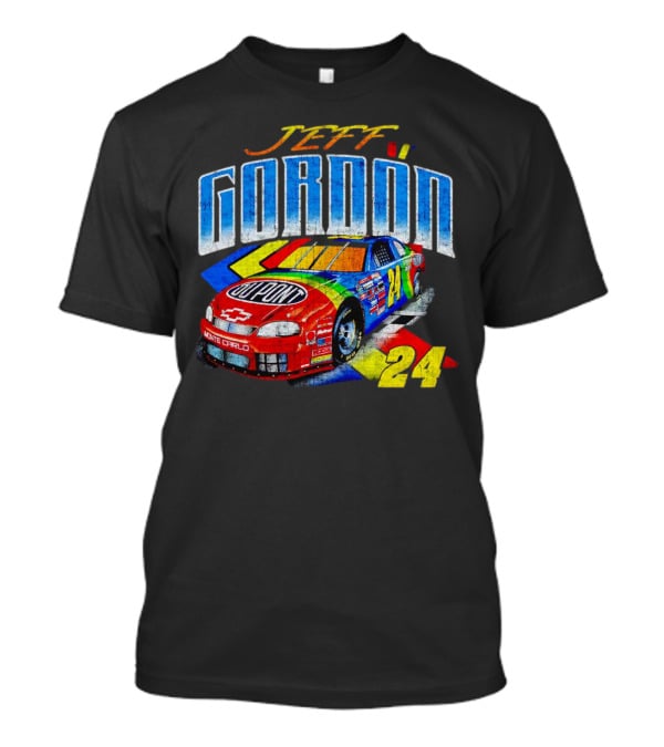 Jeff Gordon Dupont Monte Carlo NASCAR 24 Racing Car T-Shirt