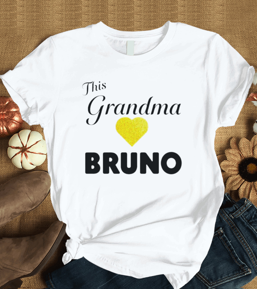 This Grandma Heart Bruno T-Shirt