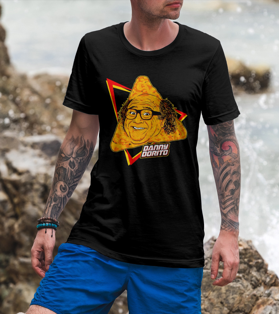 Danny Dorito Cheese Chip Face T-Shirt