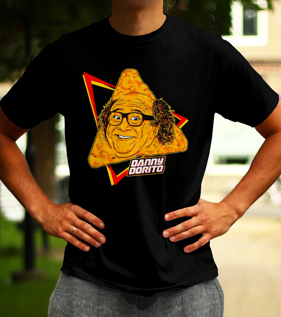 Danny Dorito Cheese Chip Face T-Shirt