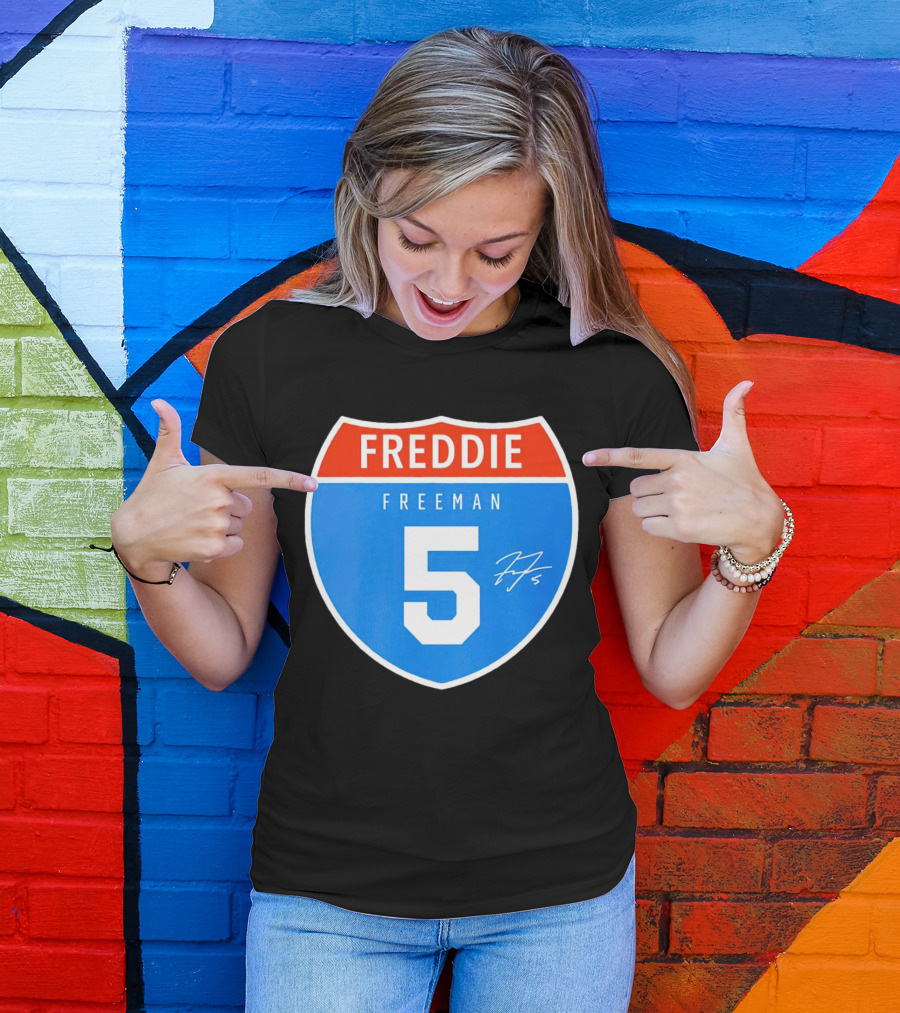 Freddie Freeman Interstate 5 Signature T-Shirt